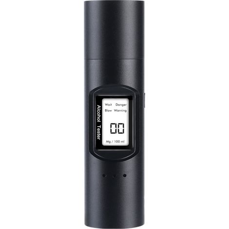 Alcootest électronique rechargeable USB haute précision, détecteur d'alcool pour gueule de bois, instrument de mesure de l'alcoolémie. (1/5)