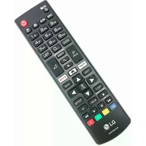Nagelneue Originalfernbedienung AKB75095308, kompatibel mit den LCD-Fernsehern 43UJ6309, 49UJ6309 und 65UJ635V. [DB] (1/5)