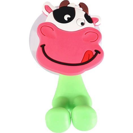 Accessoires de salle de bain, lot de 5 porte-brosses à dents antibactériens en forme d'animaux (1/5)