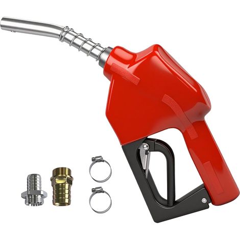 Pistolet de distribution automatique diesel - Pompe à diesel auto-amorçante - Pistolet à carburant de voiture - Pompe à fioul automatique - Pompe d'aspiration d'huile (3/4" et 1") (1/5)
