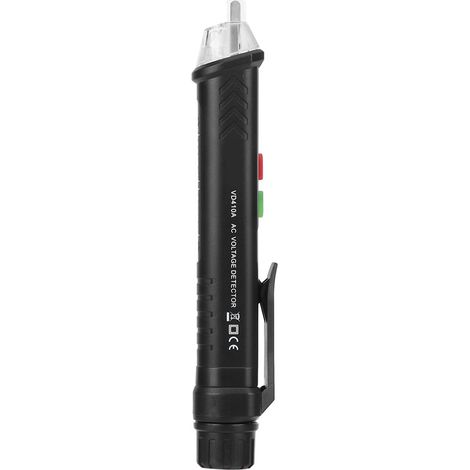 VD410A Berührungsloser digitaler Spannungsprüfer AC 12V–1000V, induktiver elektrischer Stift mit Taschenlampe (1/5)