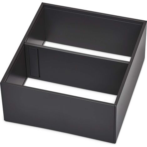 Blum AMBIA-LINE Frontauszugsrahmen NL 270 mm Höhe 110 mm Stahl pulverbeschichtet / oriongrau matt für LEGRABOX (1/2)