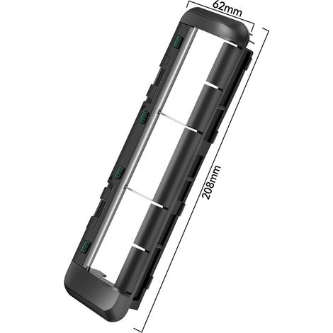 Compatible avec les accessoires pour aspirateur robot Dreame S10/S10 Pro Plus : couvercle de brosse rotative, couvercle de brosse principale, consommables. (1/4)