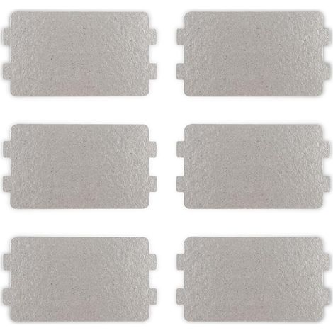 Plaque Mica Micro-Ondes - 6 4x11 7 Cm - Remplacement Couvercle Guide Ondes - 6 Pièces (1/5)