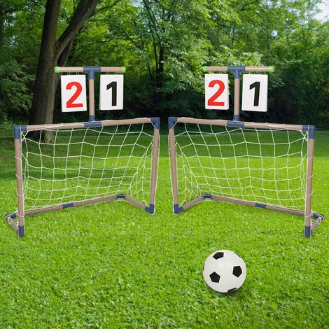 Buts de Foot Enfant 2pcs Buts de Foot Jardin Buts de Football (1/5)