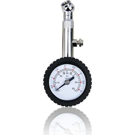 Digitaler Reifendruckmesser, hochpräziser 60-PSI-Reifendruckmesser, tragbarer Reifendruckmesser, digitaler Reifendruckmesser für Auto, LKW, SUV, Motorrad, Fahrrad, GU.B/Gut