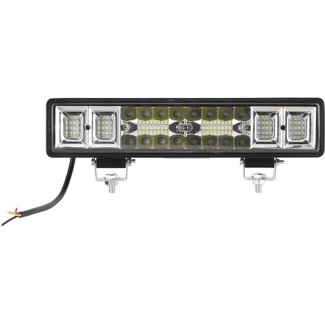 Barre lumineuse universelle 56LED 6000K projecteur de route pour Jeep camion remorque ATV bateau (1/5)