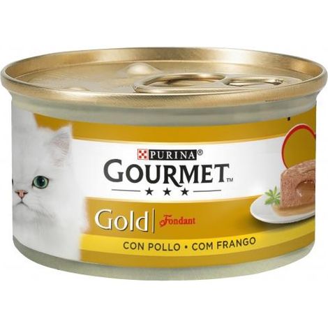 GOURMET GOLD FONDANT POLLO 85GR.