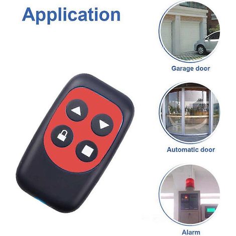 Télécommande multifréquence 250-868 MHz universelle verte pour garage (1/5)