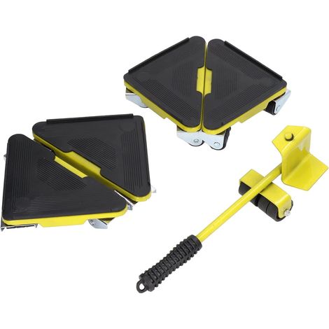 Lève-meubles, ensemble de 5 pièces, robuste, capacité 300 kg pour (1/5)