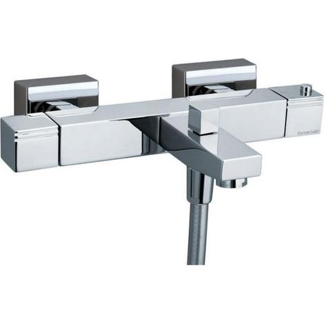 RAMONSOLER 4736S KUATRO Grifo Termostático Baño Ducha Cromo - ref: 215304 (1/2)