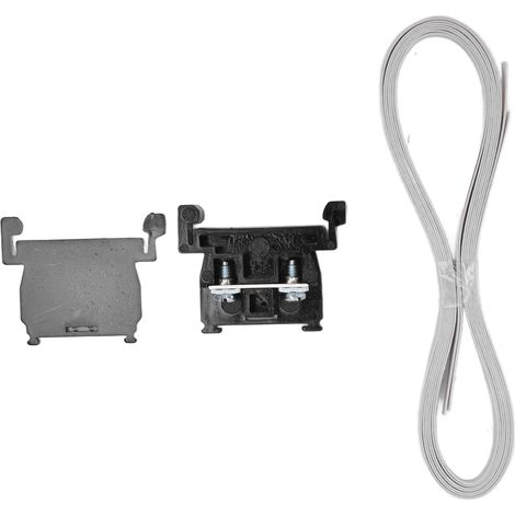 Lot de 200 borniers à vis pour rail, intensité 20 A, tension 600 V