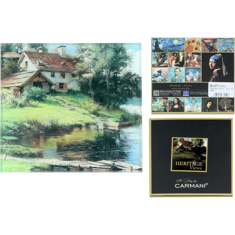Carmani, posavasos de cristal - la vida en el campo/asentamiento campesino (1/5)