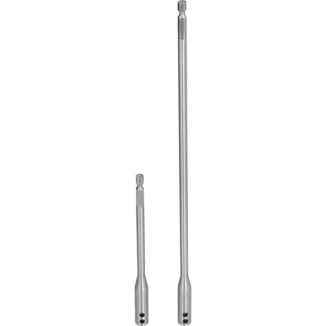 Bohrverlängerung, Bohrer aus Kohlenstoffstahl, langlebige polierte Oberfläche, 1/4-Zoll-Schaftverlängerung für die mechanische Bearbeitung (1/5)