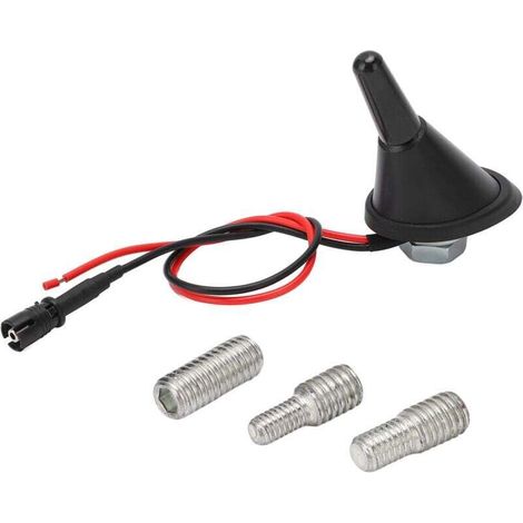 Antenne de toit de voiture Raku 2, Base avec Kit d'amplificateur, Type court, conception compacte universelle pour Automobiles