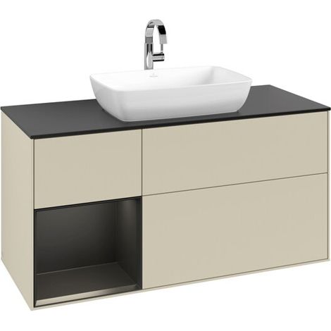 Villeroy & Boch F822PDHJ Meuble sous-lavabo Finion F82 (1/3)