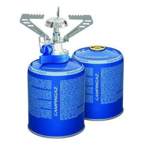 Kit supervivencia hornillo + 2 cartuchos cv470 CAMPINGAZ