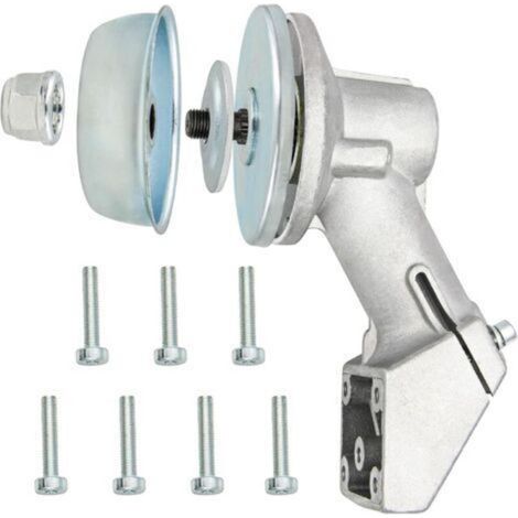 - Tête de boîte de vitesses de coupe-bordures 4137 640 0100 pour débroussailleuses Stihl FS90 FS90R FS94 FS94R FS100RX FS110 FS120 FS130 FS130R FS200 FS240 FS240R FS250 FS-KM FS44 FS80 FS83 F