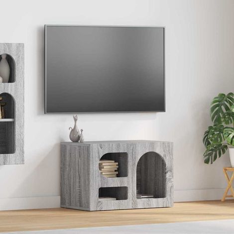 TV-Schränk Graues Sonoma 60 x 35 x 40 cm Holzwerkstoff (1/5)