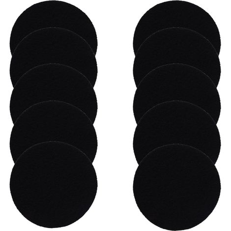 10pcs Filtres pour Composteur, 14cm Ronds Fibre de Charbon Actif Filtre à Charbon Composteur pour Composteurs de Cuisine (1/5)