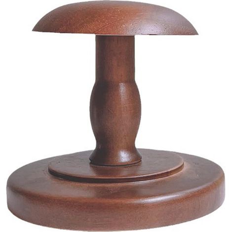 Rustikaler Hutständer aus Holz im Vintage-Stil, Tischständer für Cowboyhüte, Perücken und Helme (klein) (1/5)