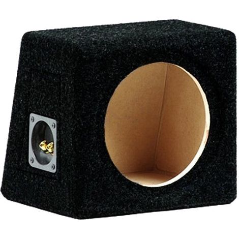 Caisson vide MDF 8L BMDF1B sub20 Tissu Noir