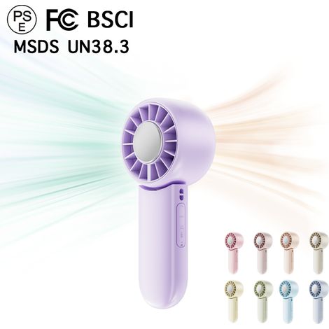 Ventilateur portable rechargeable 2024 pour extérieur, petit format mignonxrzi-AquaForge (1/5)