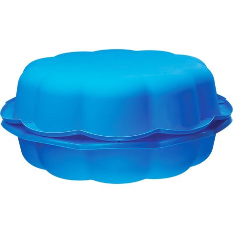 Sandkasten Sandmuschel Wassermuschel 2 teilig Planschbecken Babypool