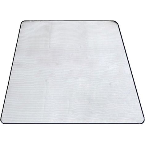 Feuchtigkeitsbeständige Matte 180 x 200 cm Aluminiumbeschichtet (1/5)