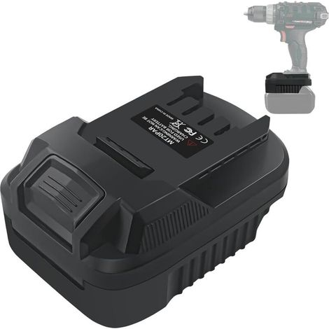 Adaptateur de batterie DM18PAR pour batteries Milwaukee 18 V M18 vers outils électriques Parkside, adaptateur de batterie pour batteries Dewalt 20 V pour outils Parkside (1/5)