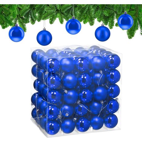 Set di palline per albero di natale 100 ornamenti lucidi (1/5)