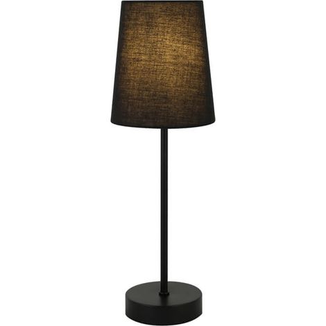 HOME DELUXE Lampe de table VANA – Noire (1/3)