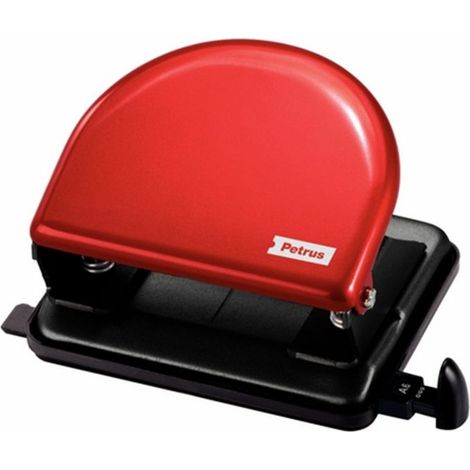 Bohrer esselte petrus 52/ bis zu 20 Blatt/rot