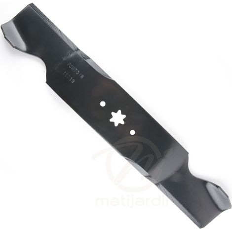 Lame tondeuse pour MTD N°942-0677 coupe 46,7 cm (1/5)
