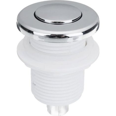 Interrupteur À Bouton-Poussoir - 32 Mm - Pour Commande Pneumatique De Baignoire Spa Ou Éliminateur D'Ordures - 1 Pièce (1/4)