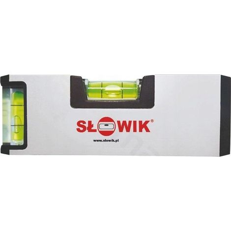 Słowik eloxierte Wasserwaage PK2 140mm Mini-Taschenwasserwaage (1/2)