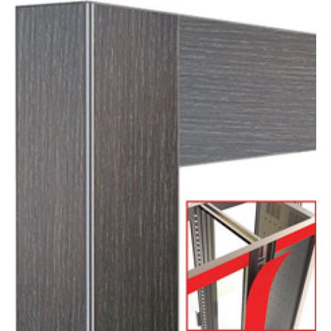 Déco jonction 2x530 ltitres wengé loft - magnétique - Diamond