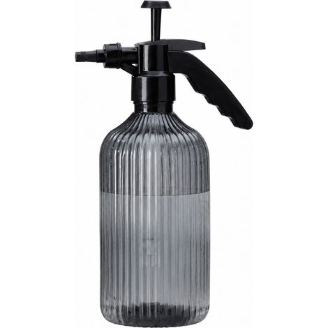 Arroseur à pression, 2 L, pulvérisateur grande capacité, gris, pour plantes en pot de jardin