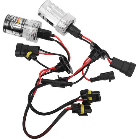 Ampoule de phare 9005 35 W 6000 K 3250 lm haute luminosité, lumière blanche, pour voiture, installation facile (Plug and Play). (1/5)