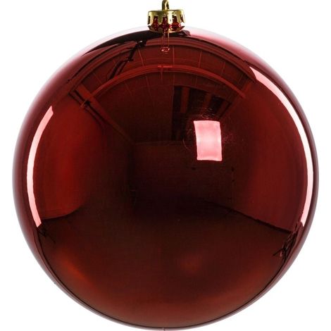 TrendLine Dekokugel Ø 14 cm Rot Weihnachtskugeln Christbaumkugeln (1/3)
