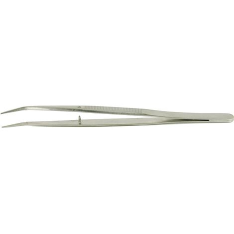 Brucelles RS PRO 649.SA pointe coudée en inox, L. 150 ( Prix pour 1 )