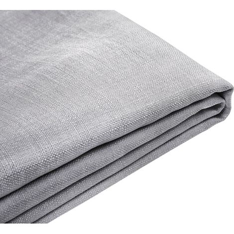 Bed Frame Cover FITOU 120 x 200 cm Light Grey (1/5)
