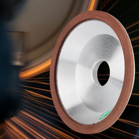 150 x 32 mm Sinterdiamant-Schleifscheibe, Schleiftopf für Schleif- und Poliermaschinen (1/5)