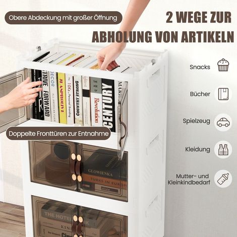 Faltbares aufbewahrungsboxen set mit deckel 316 l 5er pack