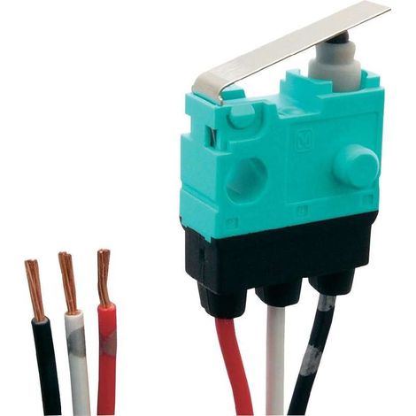 Panasonic ASQ10617J Microinterruttore ASQ10617J 30 V/DC 0.1 A 1 x On / (On) Momentaneo 1 pz.