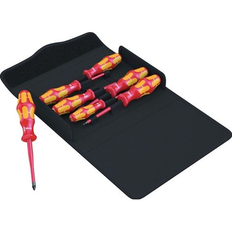 Wera Kraftform 100 iS/7 Set 1 Schraubendrehersatz Plus Serie 100 05136013001 (1/5)