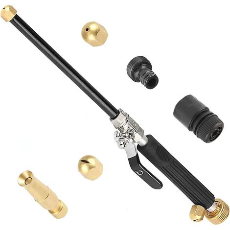 laveuses Pression, Buse De Pulvrisation Pour Laveuse Pression Baguette Rglable De Lavage L'eau De Nettoyage De Vitre En Verre Pour L'arrosage D (1/5)