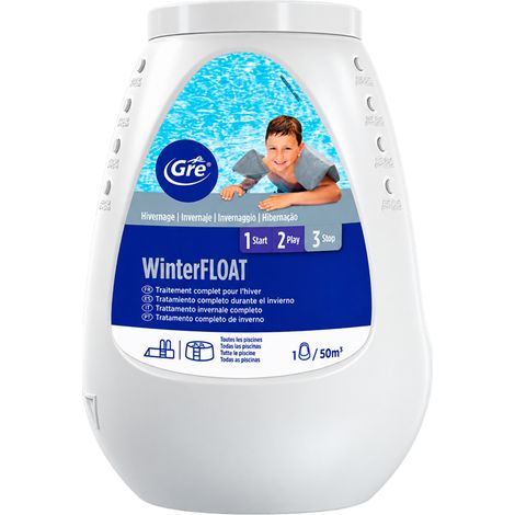 Traitement pour piscine gre-pools 76080L prévention algues hiver 1.75kg (1/2)