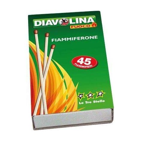 FIAMMIFERI LUNGHI DIAVOLINA