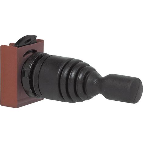 Baco BALM4F Joystick noir avec adaptateur fixation (1/2)